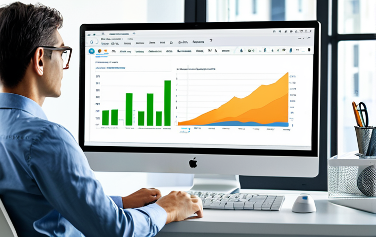A skilled UX/UI designer, fully clothed in professional business casual attire, is seated at a minimalist desk in a modern, sunlit design studio. On a large monitor, a complex software interface is displayed, ingeniously simplified through intuitive visual metaphors: a 'cloud' icon for data storage, a 'magnifying glass with a gear' icon representing analysis, and a 'shopping cart' for e-commerce. The designer has well-formed hands resting on a keyboard, engaged in a natural pose. The scene emphasizes seamless user interaction and cognitive ease, showcasing high-quality professional photography with perfect anatomy and correct proportions. This image is safe for work, appropriate content, and family-friendly.