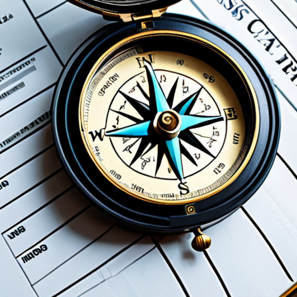 유추의 개념과 사회적 적용 - Image Prompt 1: The Mental Compass**