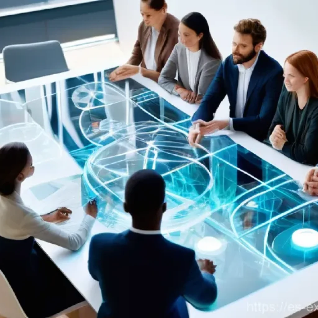 유추의 개념과 활용 사례 - **Prompt 1: The Symphony of Ideas**
    "A vibrant, high-angle shot of a diverse group of people (me...